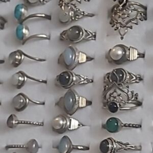 6rings/ With Earrings YOU PICK .925 Stamped 18 Piece Sets All For 79!